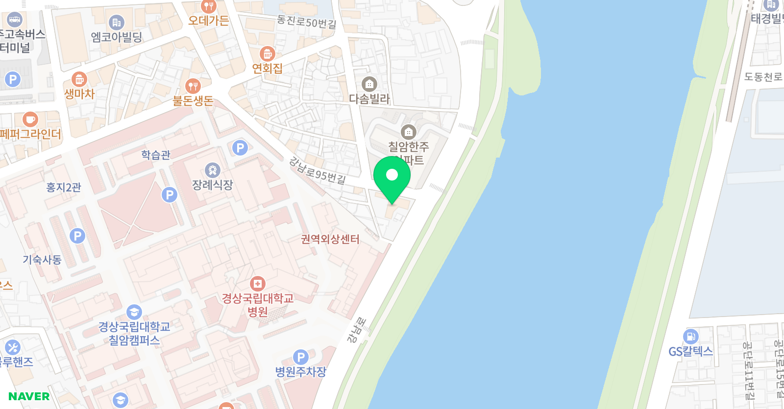 서강SLP 진주점점 위치
