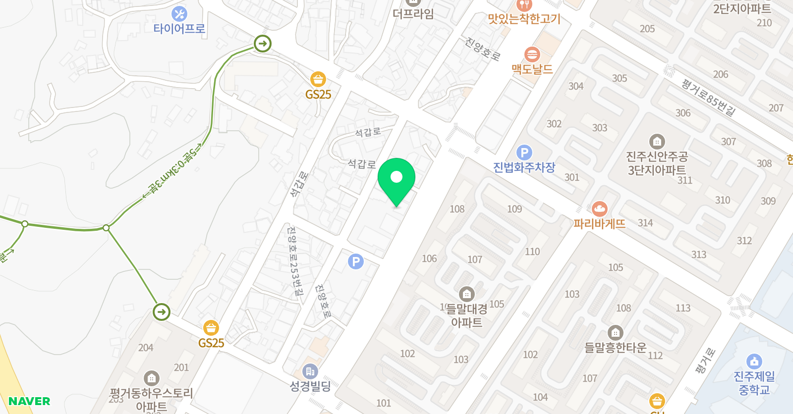 웹툰팩토리 학원 위치