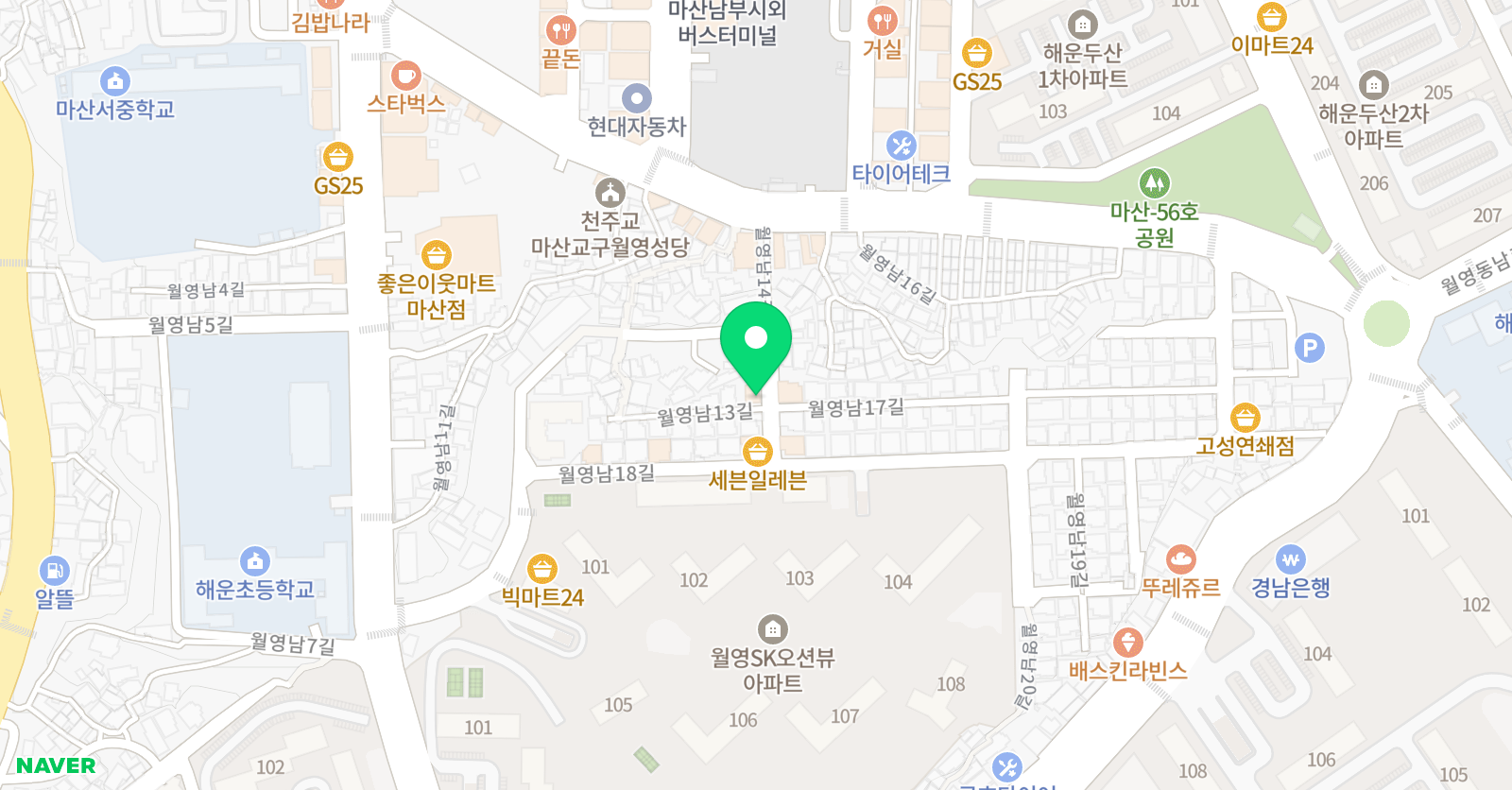플레이팩토 월영동 아교습소 위치