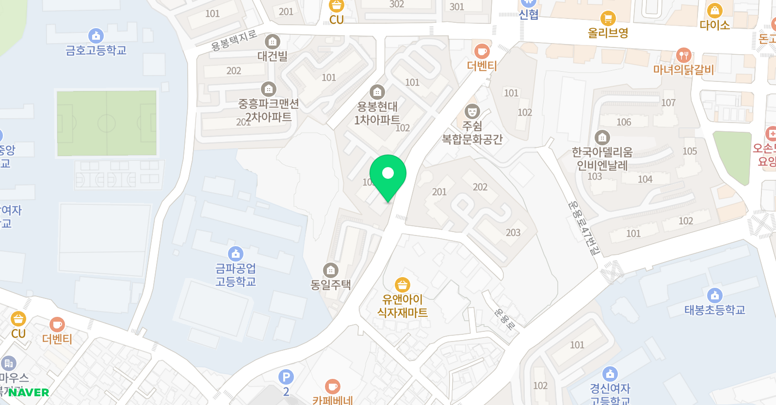 하이 음악학원 위치