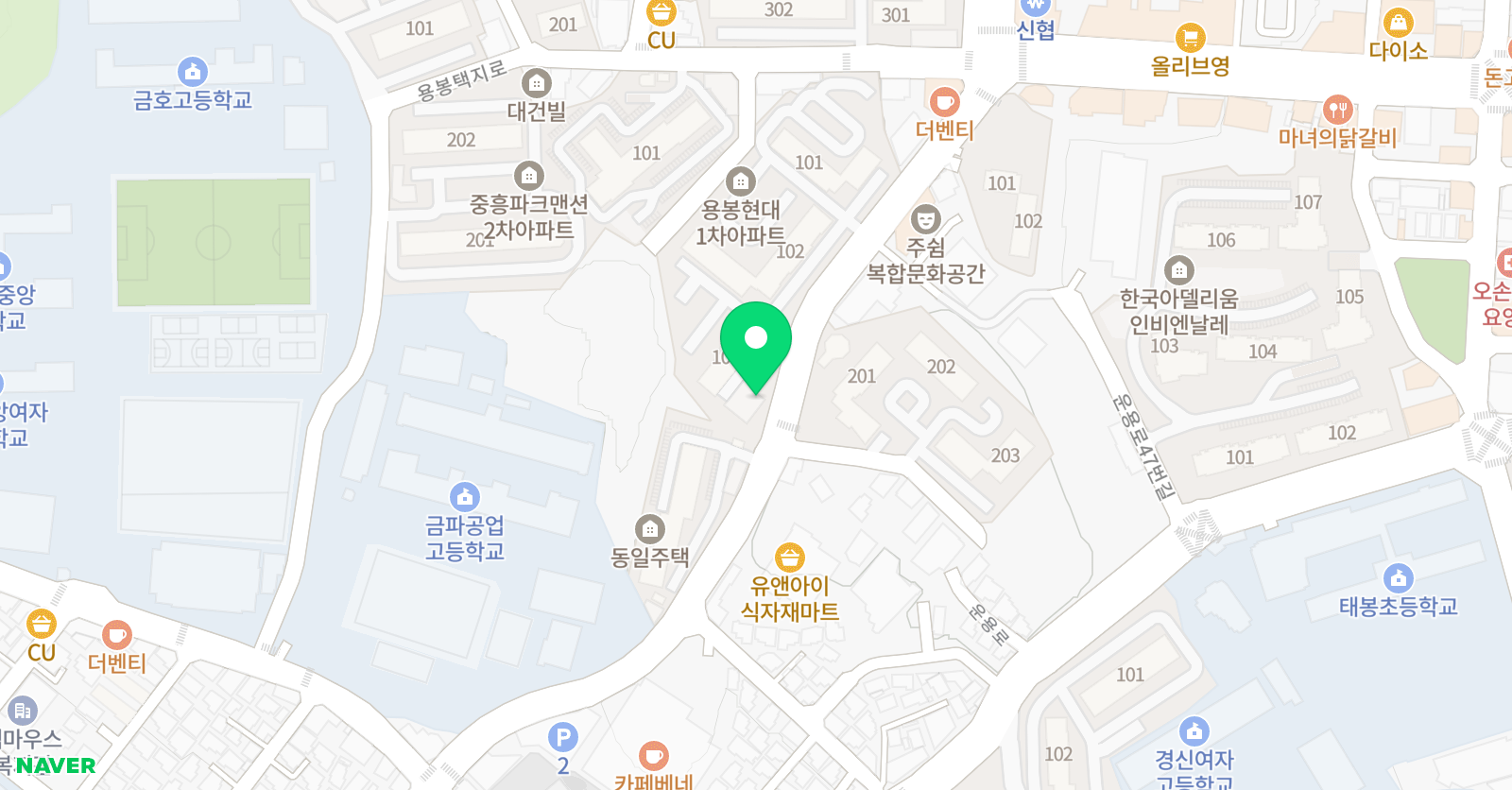 선진 학원 수학영어 위치