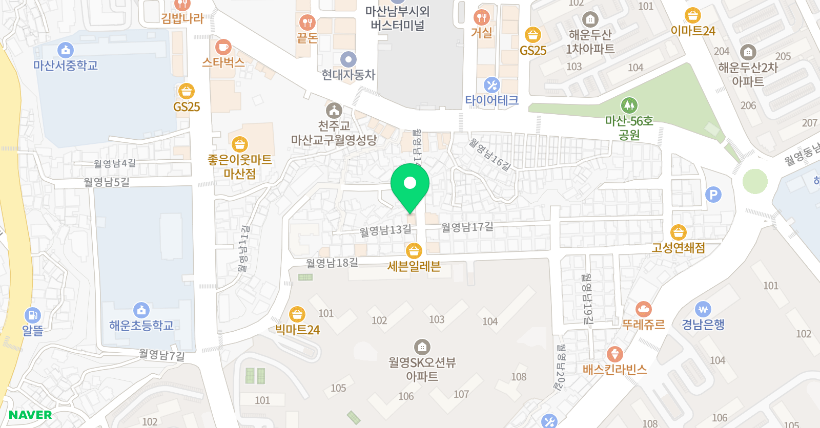 김쌤 영어교습소 위치