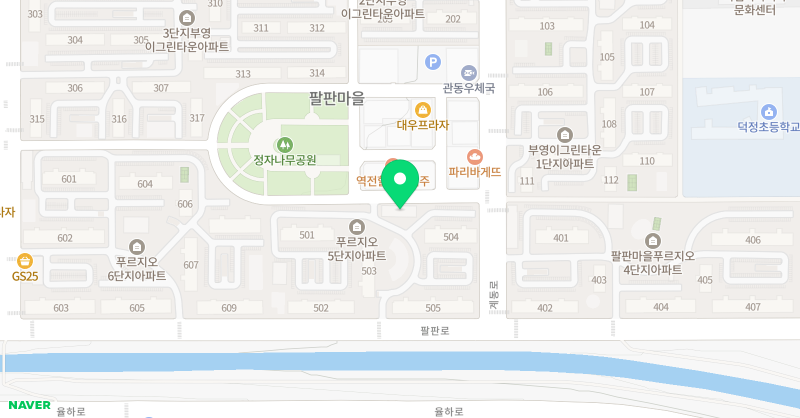 에셀나무 음악학원 위치