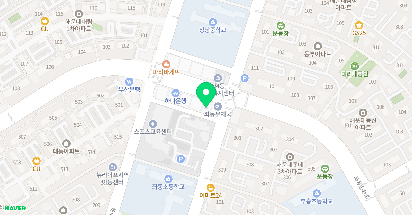 엠베스트 학원 위치