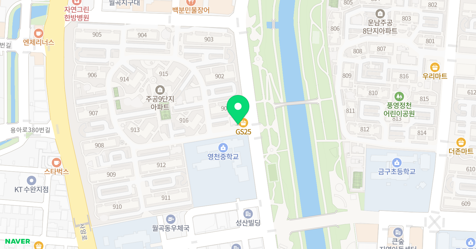 푸르넷 공부방 위치