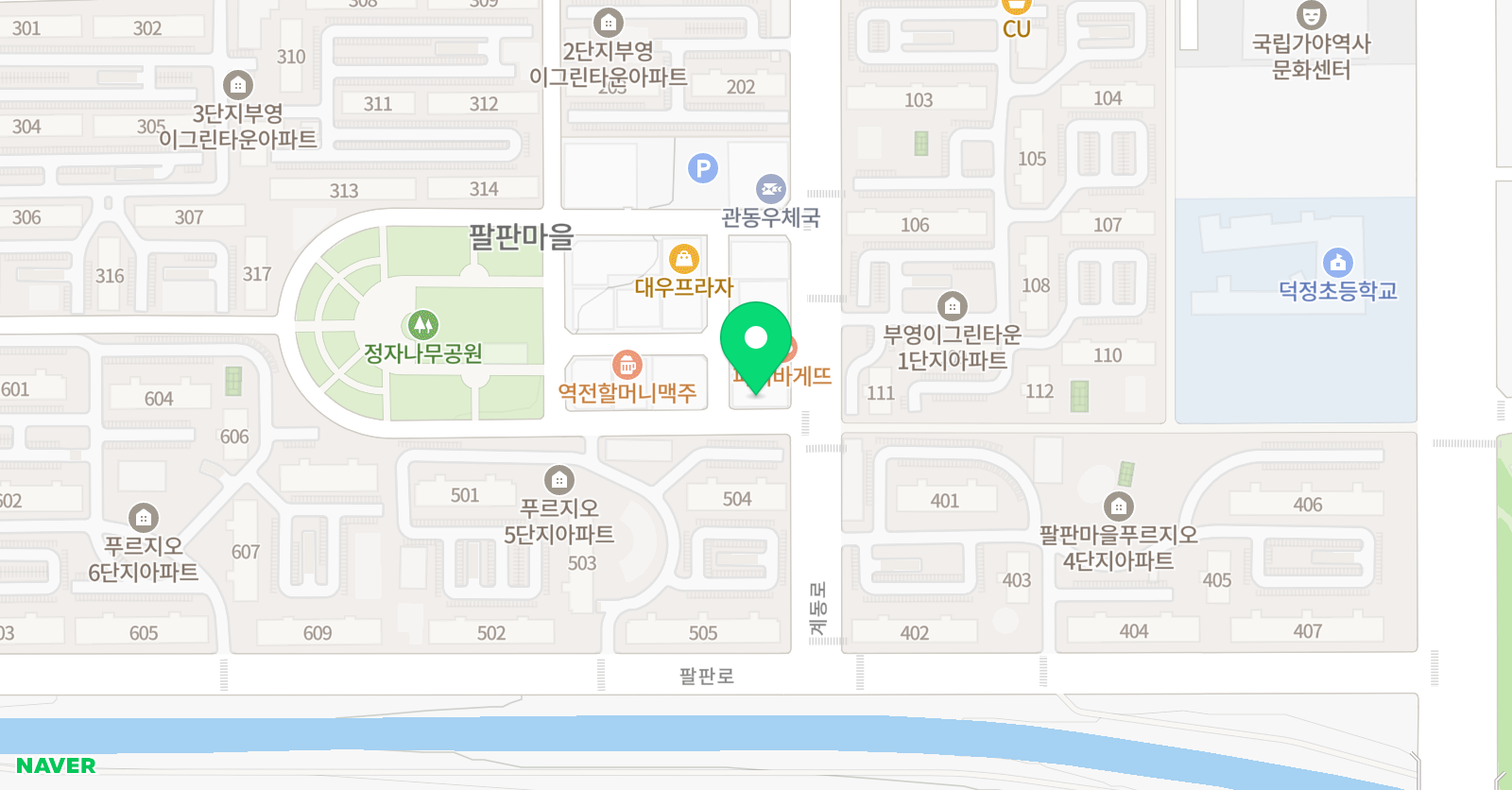 더쌤 수학학원 위치