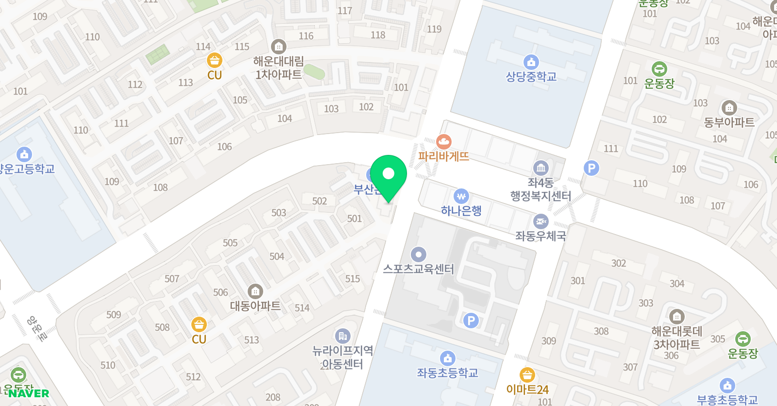 비젼 아카데미 위치