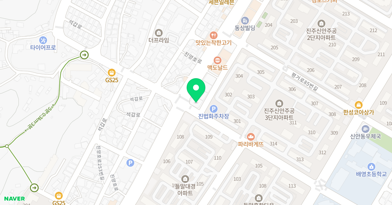 예일 리딩센터 위치