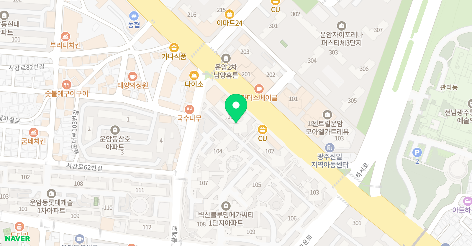 운암푸르넷 위치