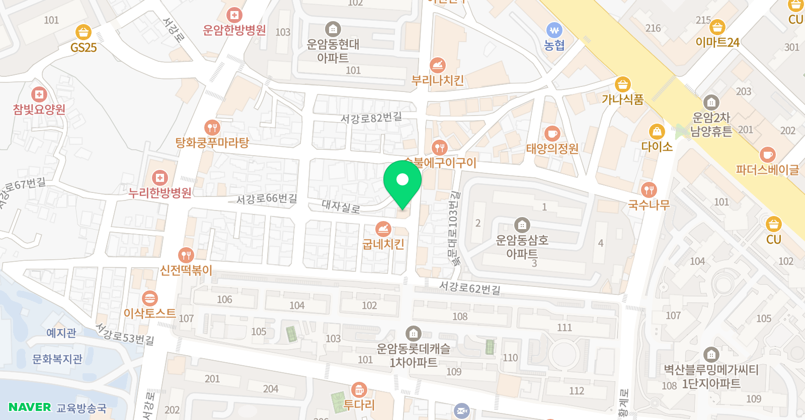 e해법 수학 운암롯데삼호점 위치