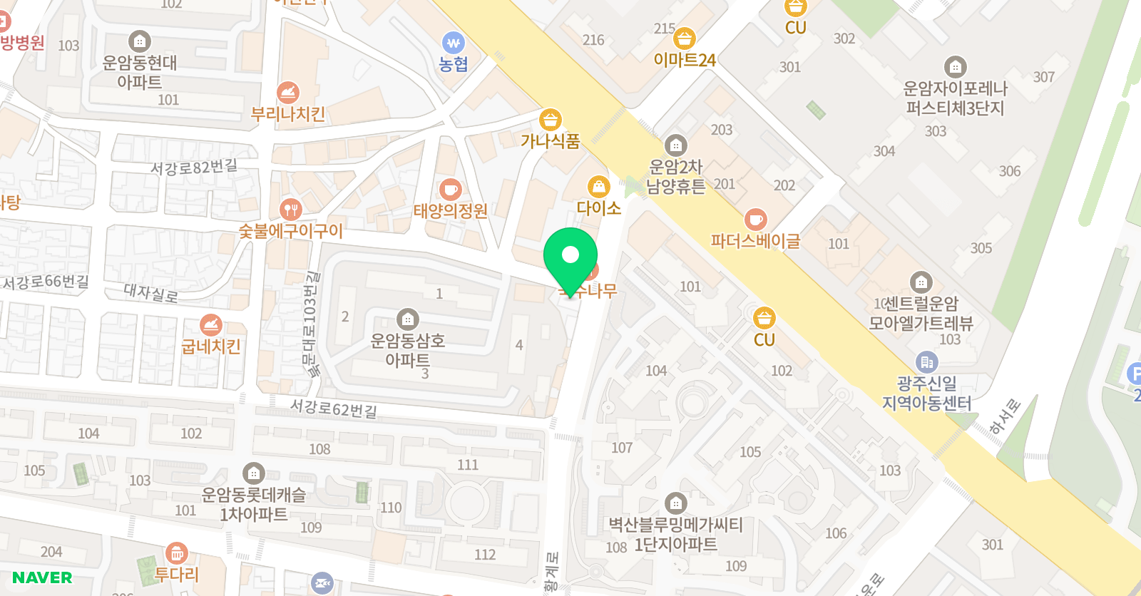 정무합기도&키즈 위치