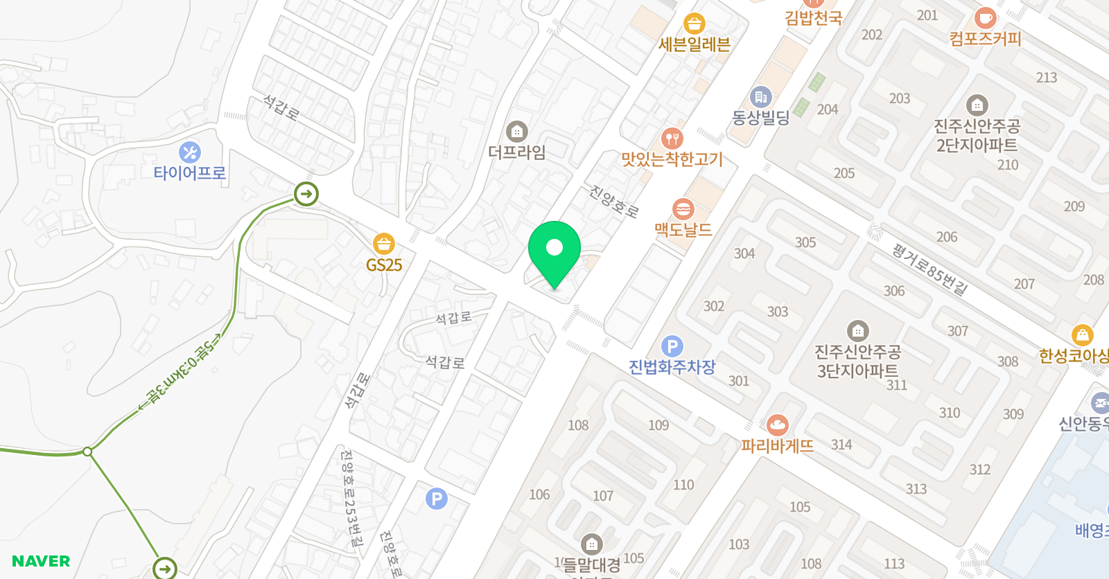 학성 수학학원 위치