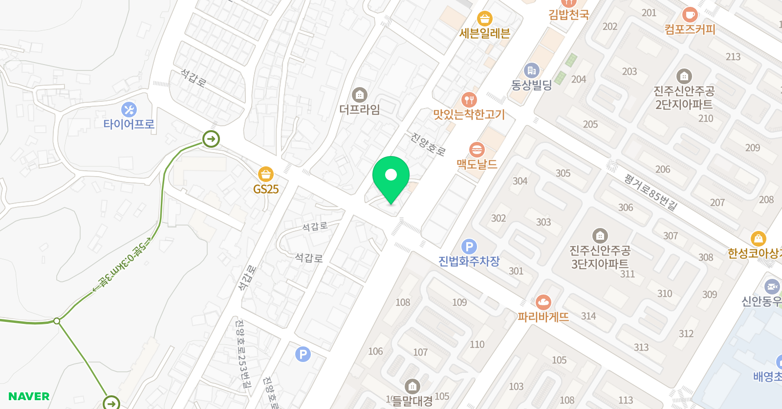루체테 어학원 평거캠퍼스 위치
