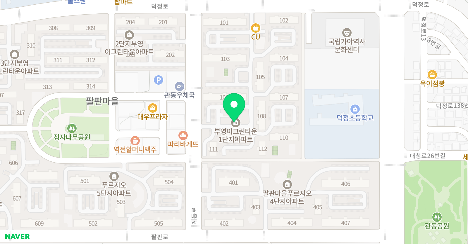 푸르넷 공부방 맵공부방 위치