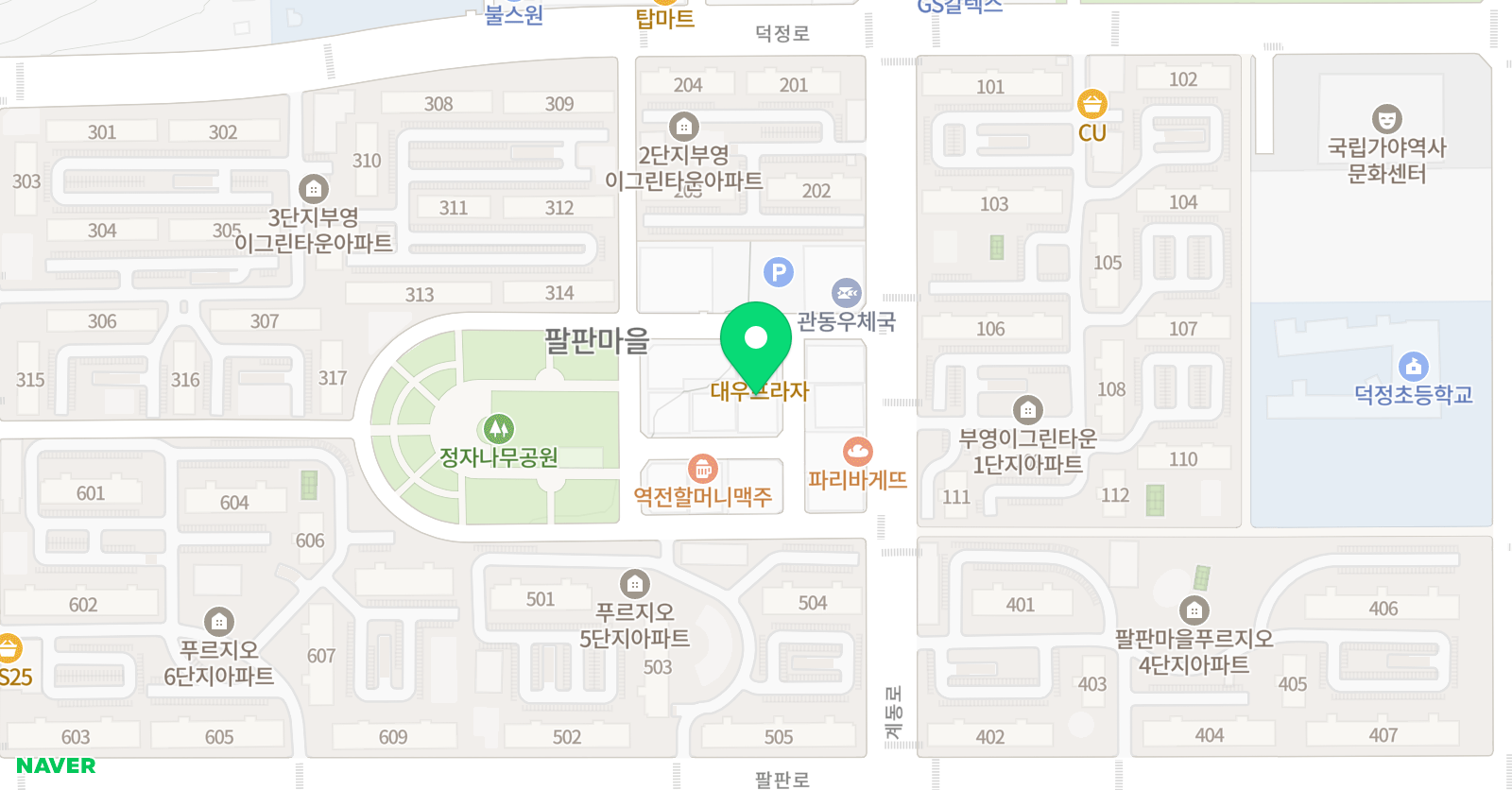 윤 수학학원 위치