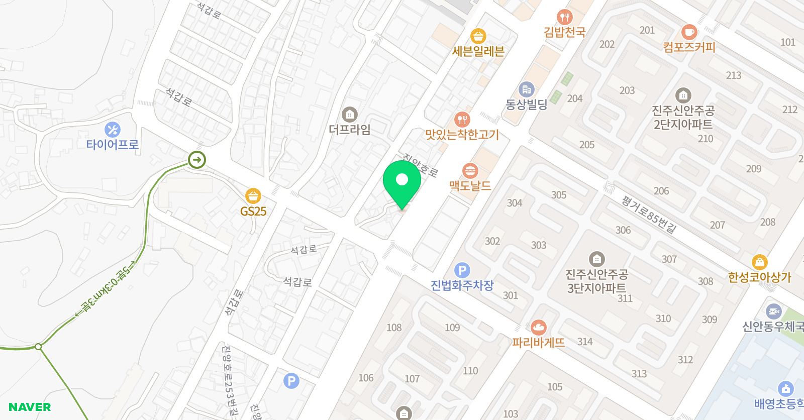 엘스 영어교습소 위치