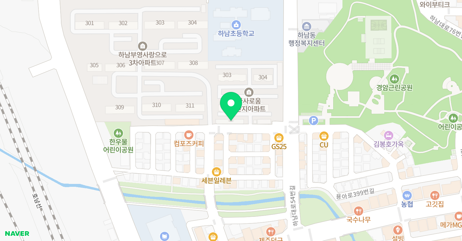위너스터디 학원 위치