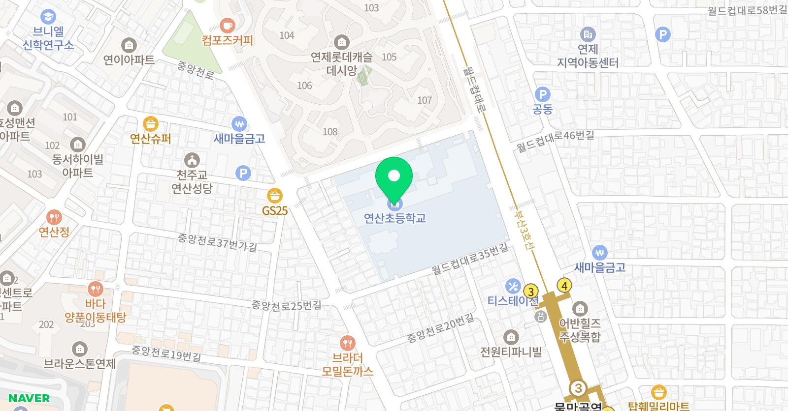 연산SC 위치