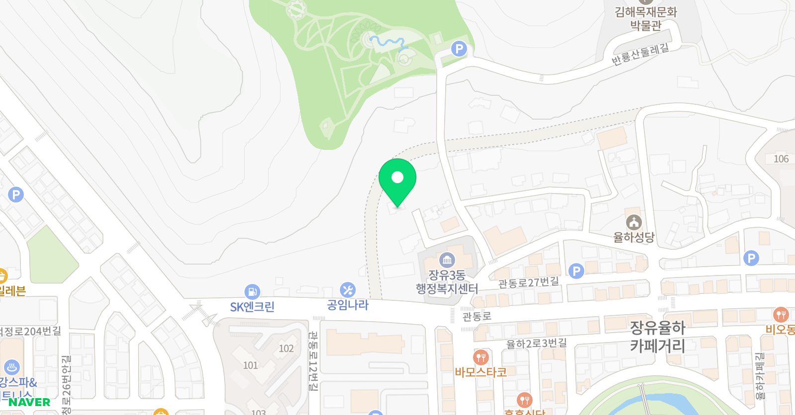 알티오라 김해율하점 위치