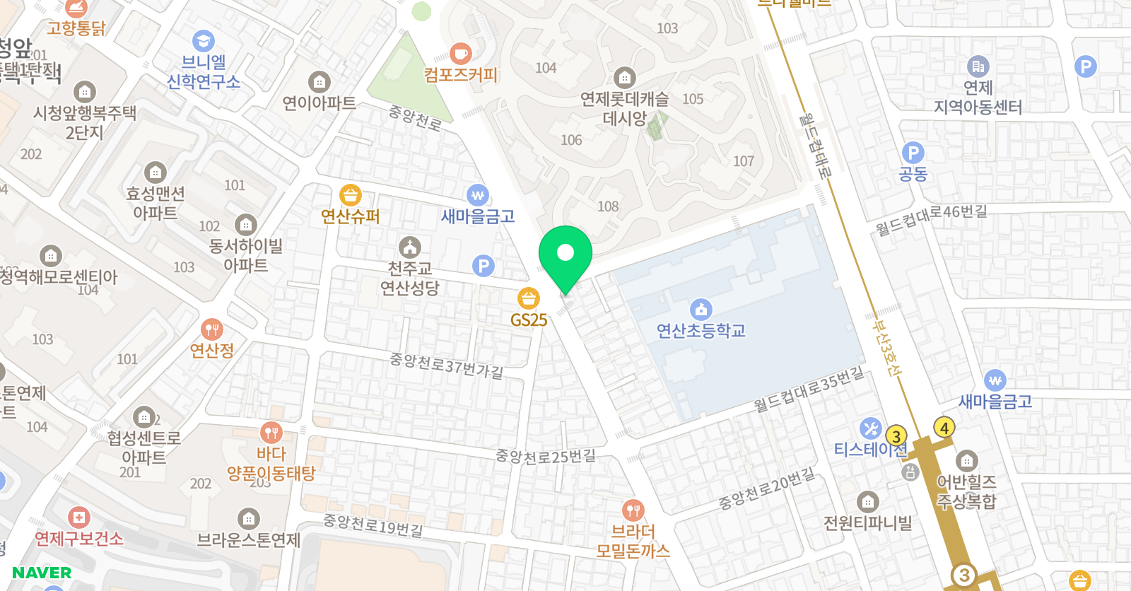 바흐 음악학원 위치