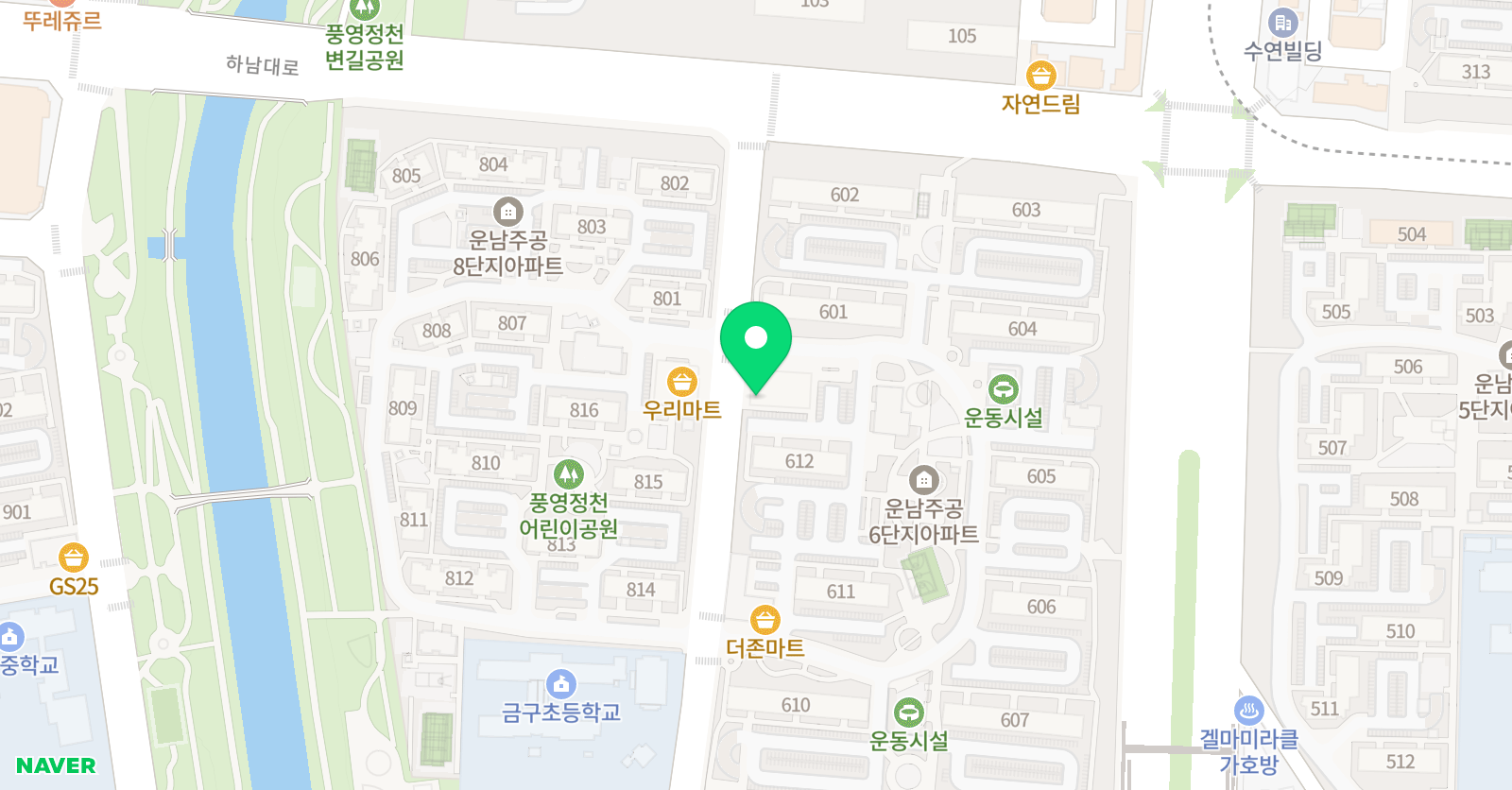 에이스 영어 위치