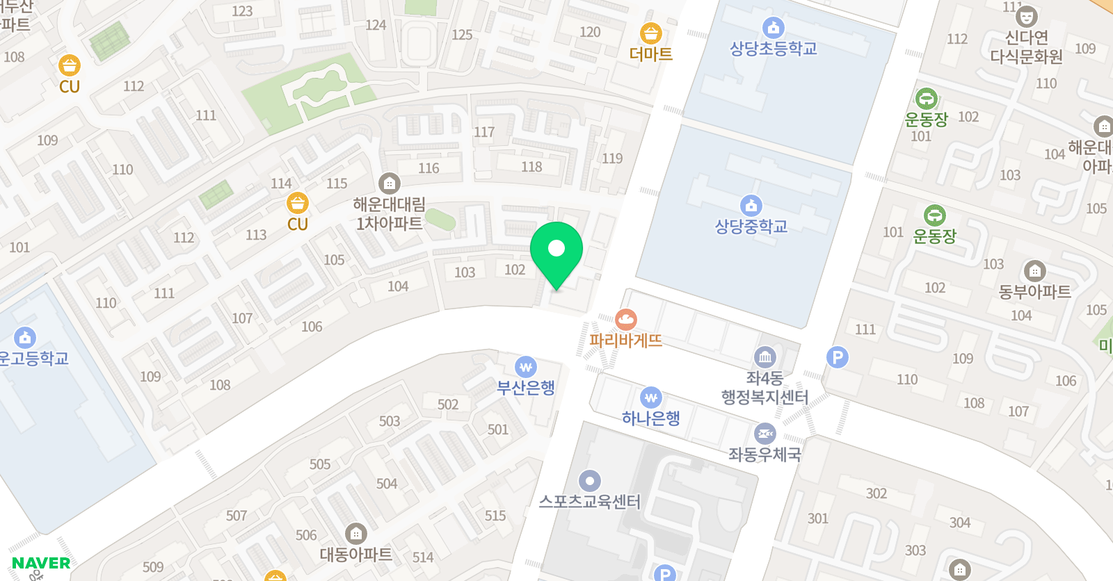 율즈 음악학원 위치