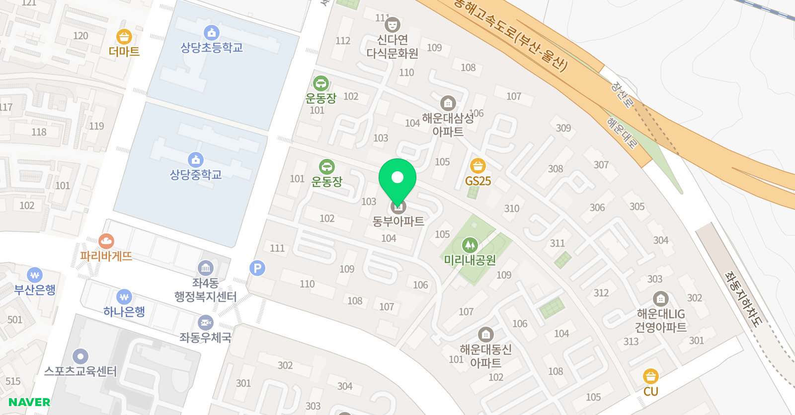 푸른달 피아노교습소 위치