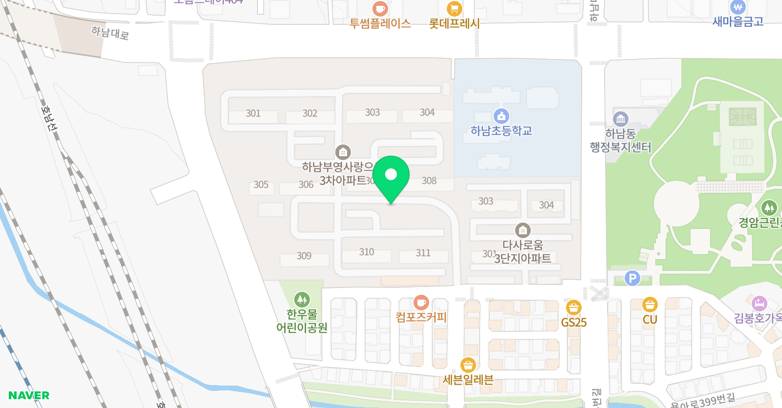 어린화가들 하남클라라원 미술학원 위치