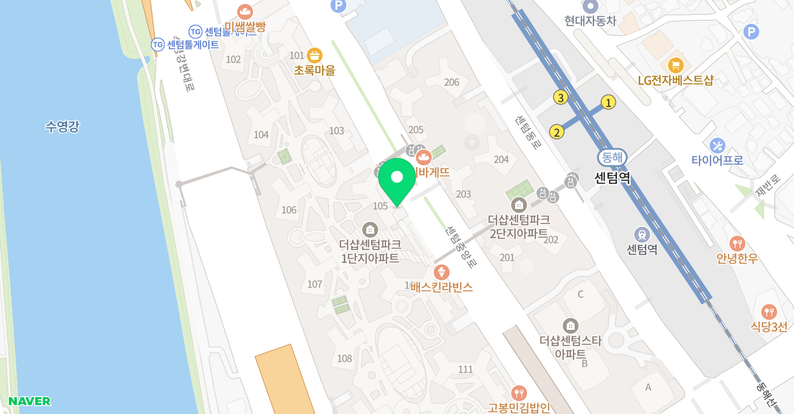 매쓰폴 수학학원 위치