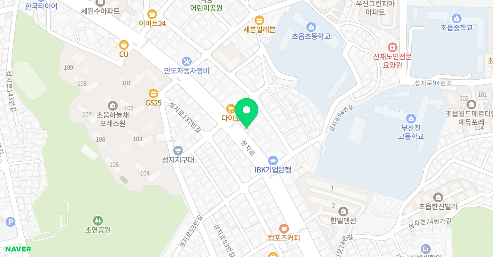 지엠 과학학원 위치