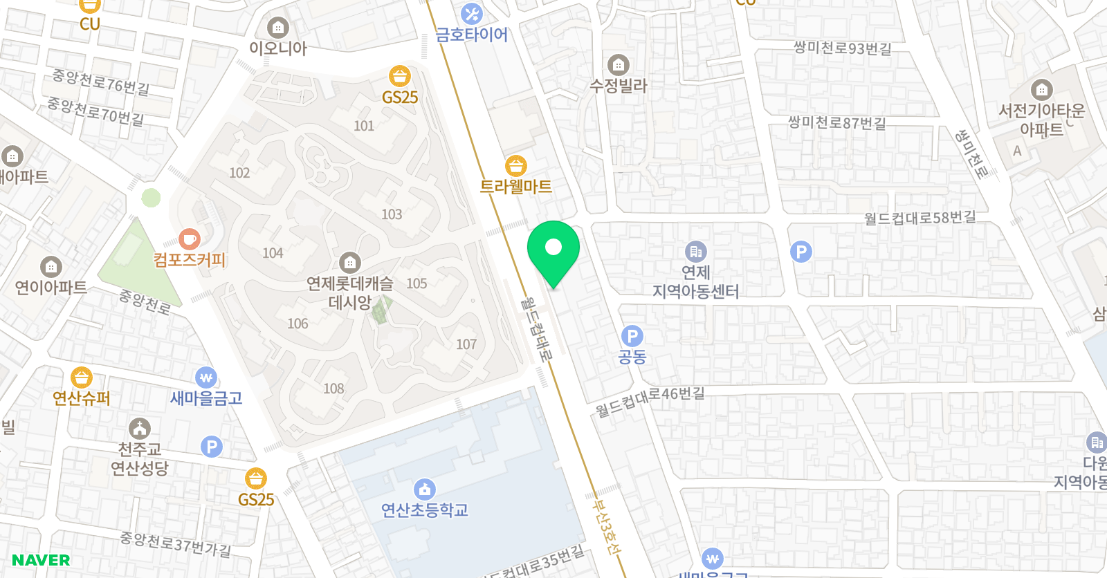 루키즈 스포츠센터 위치