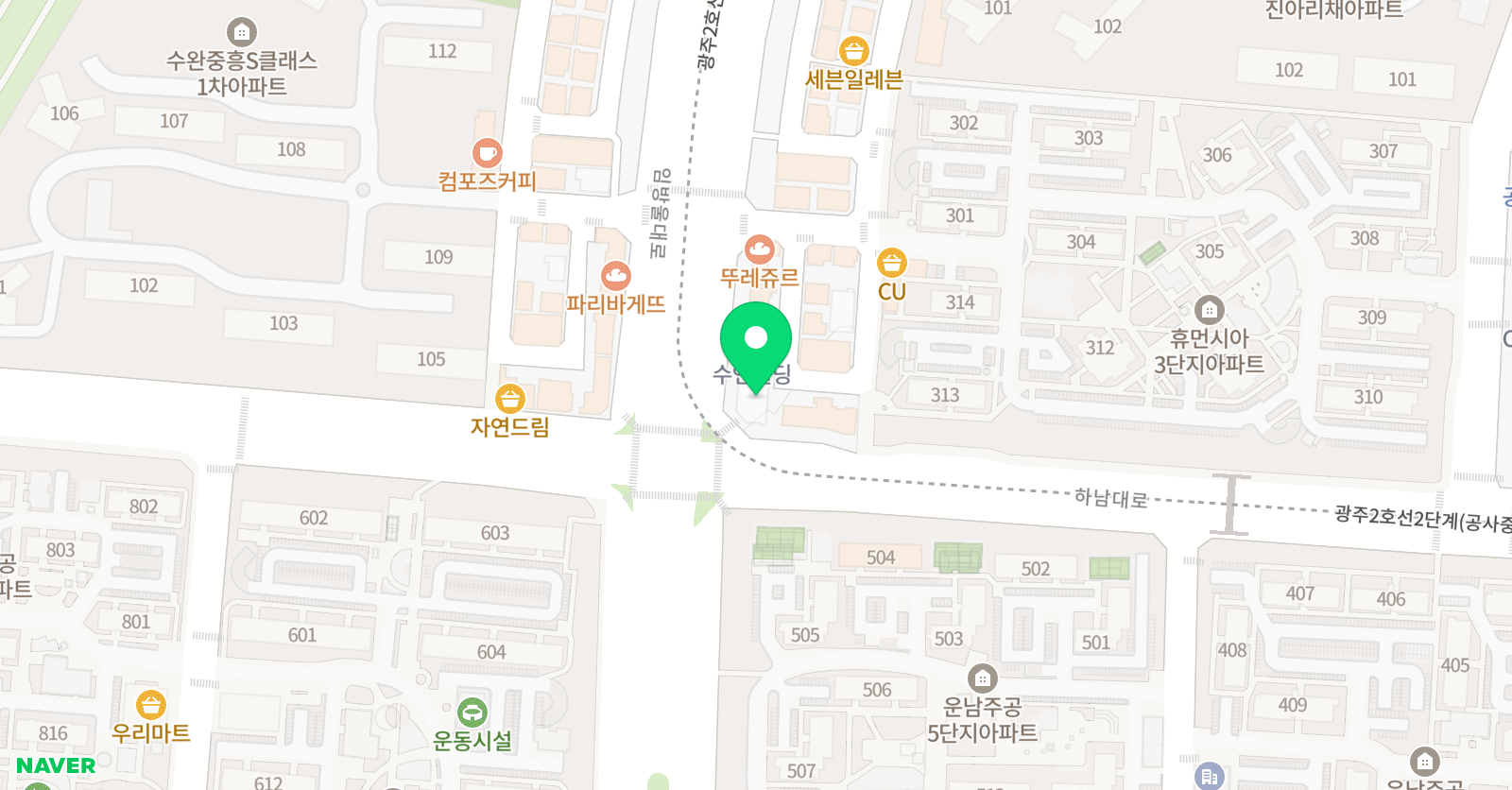 미라클 발레하우스 위치