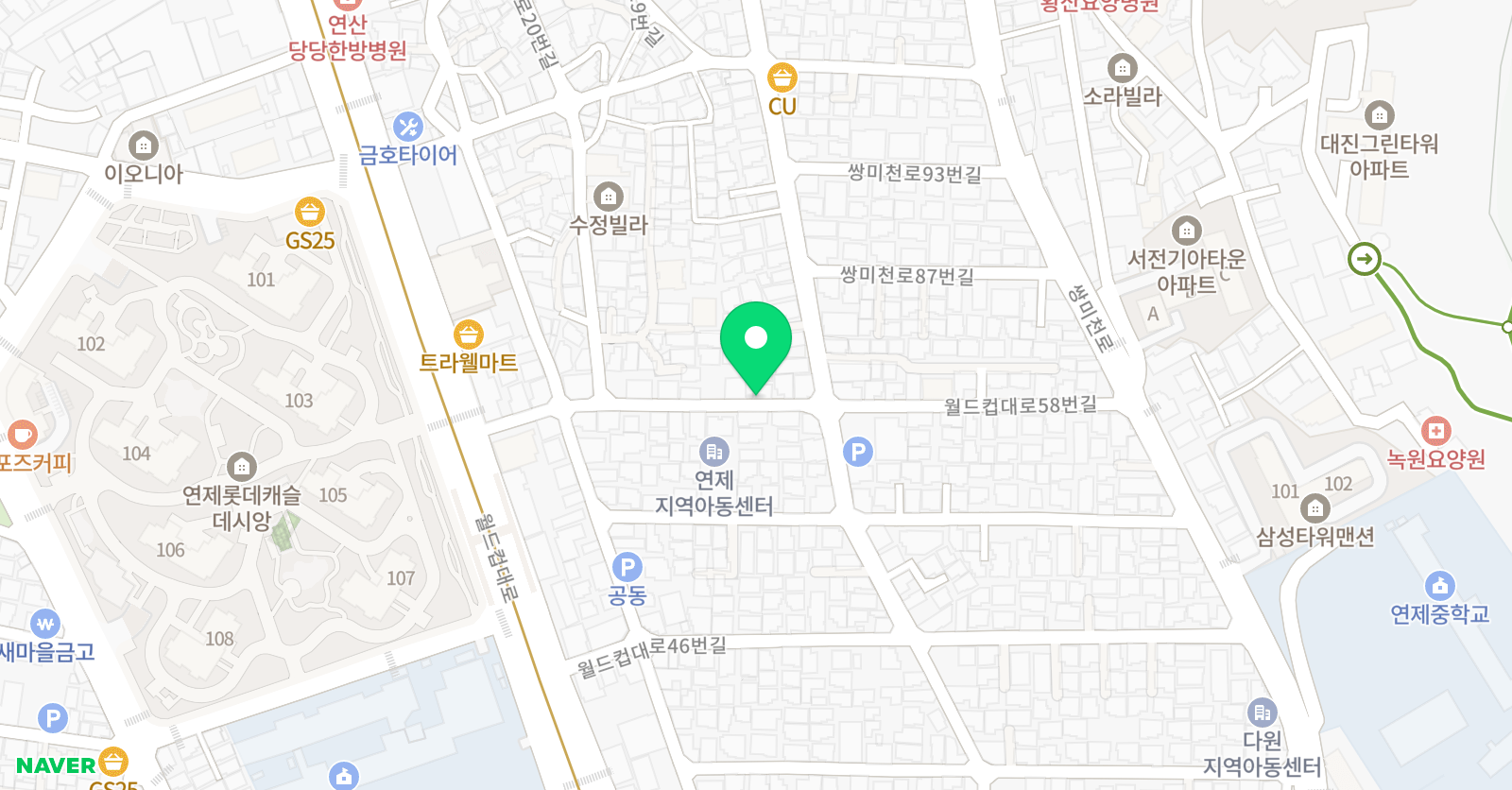 이룸 수학교습소 위치