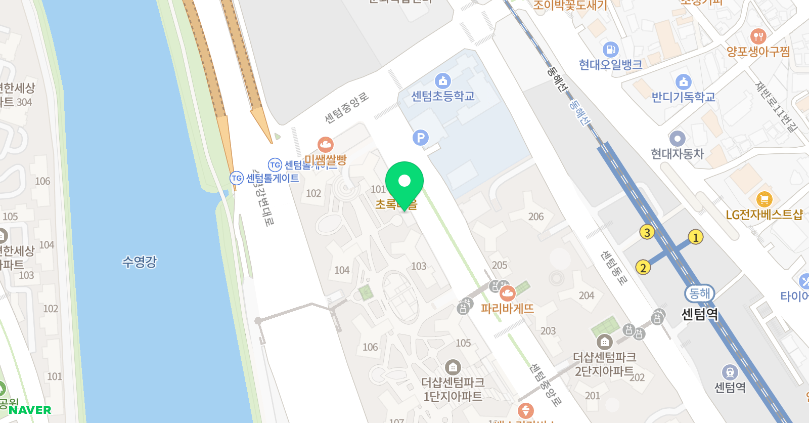 은송 미술 위치