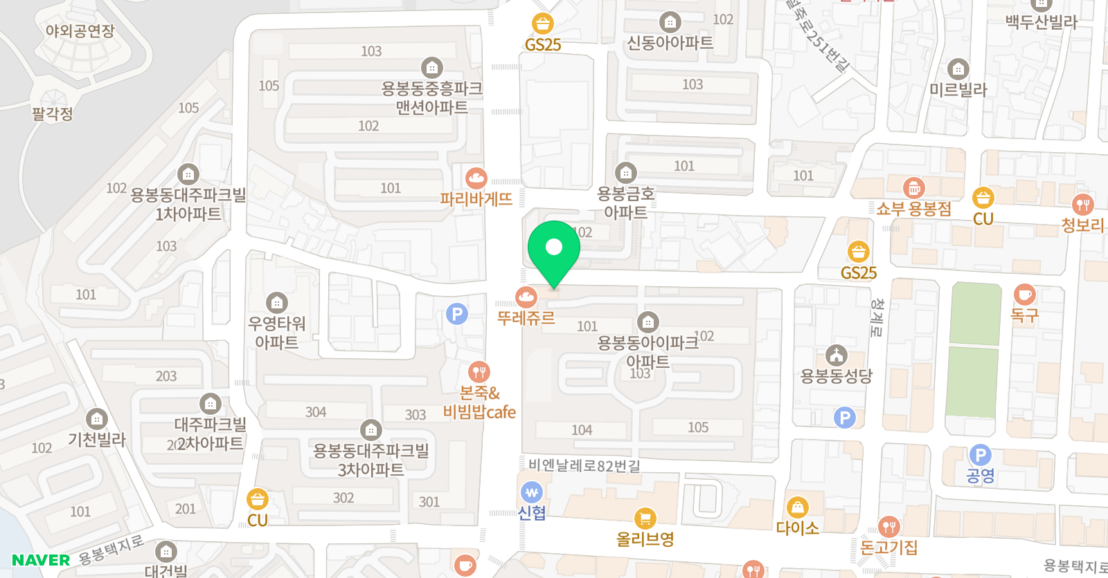 시매쓰 용봉센터 위치