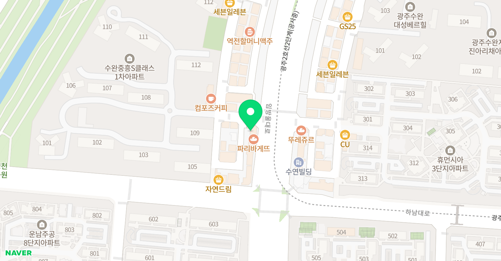 이스턴 영어전문학원 위치