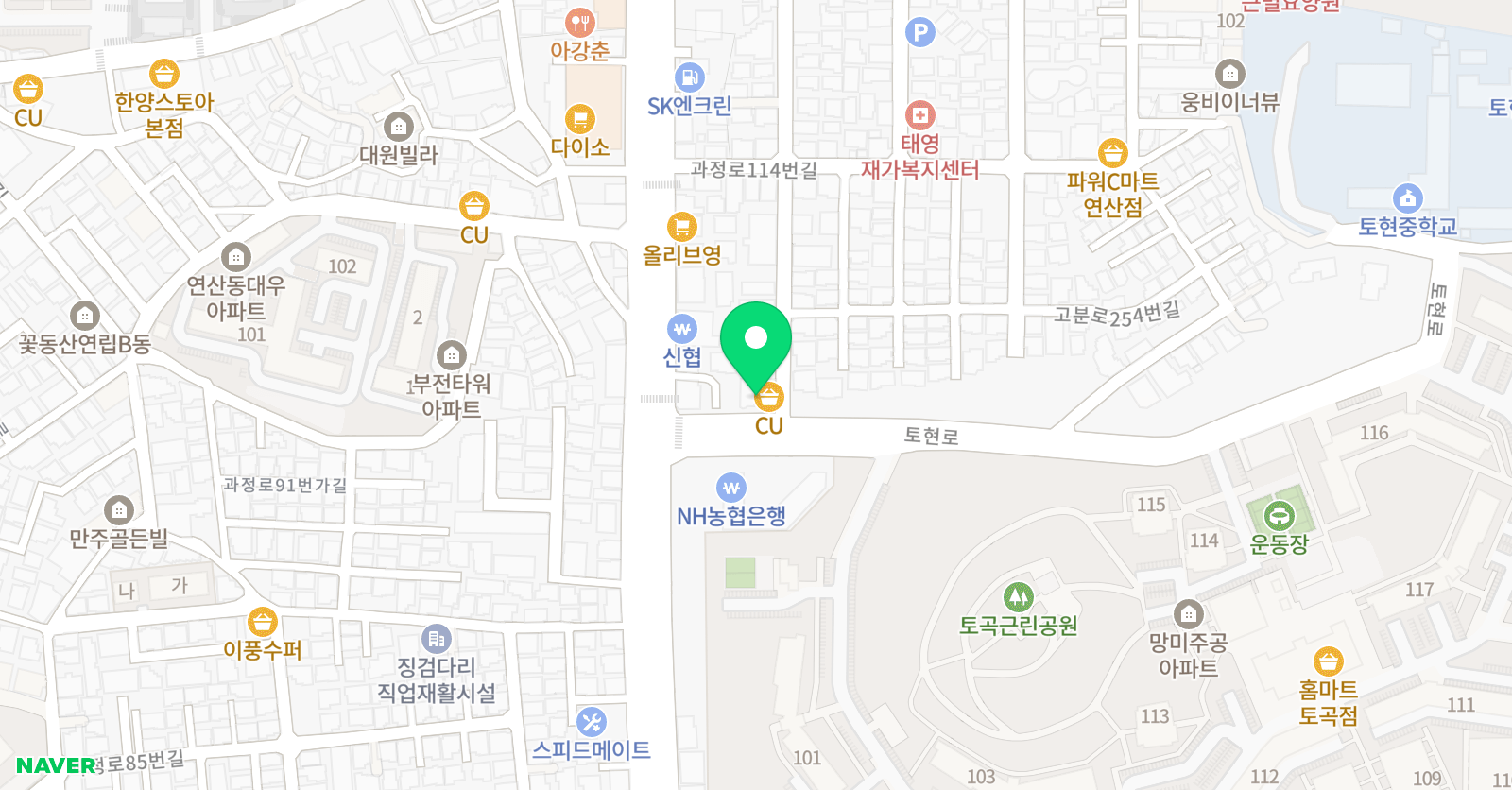 조형 미술학원 위치