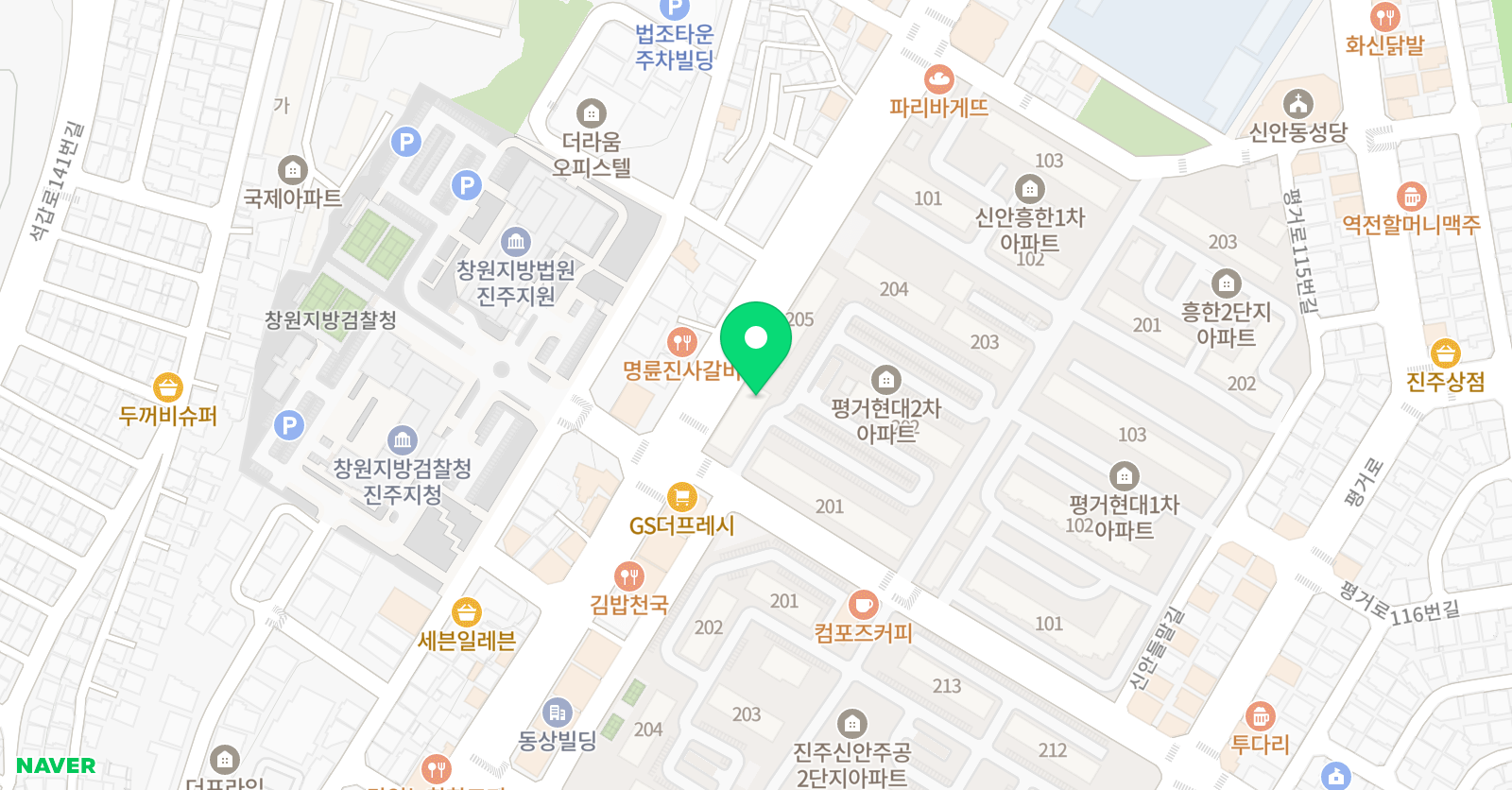 비티와이 수학교습소 신고제1668호 위치