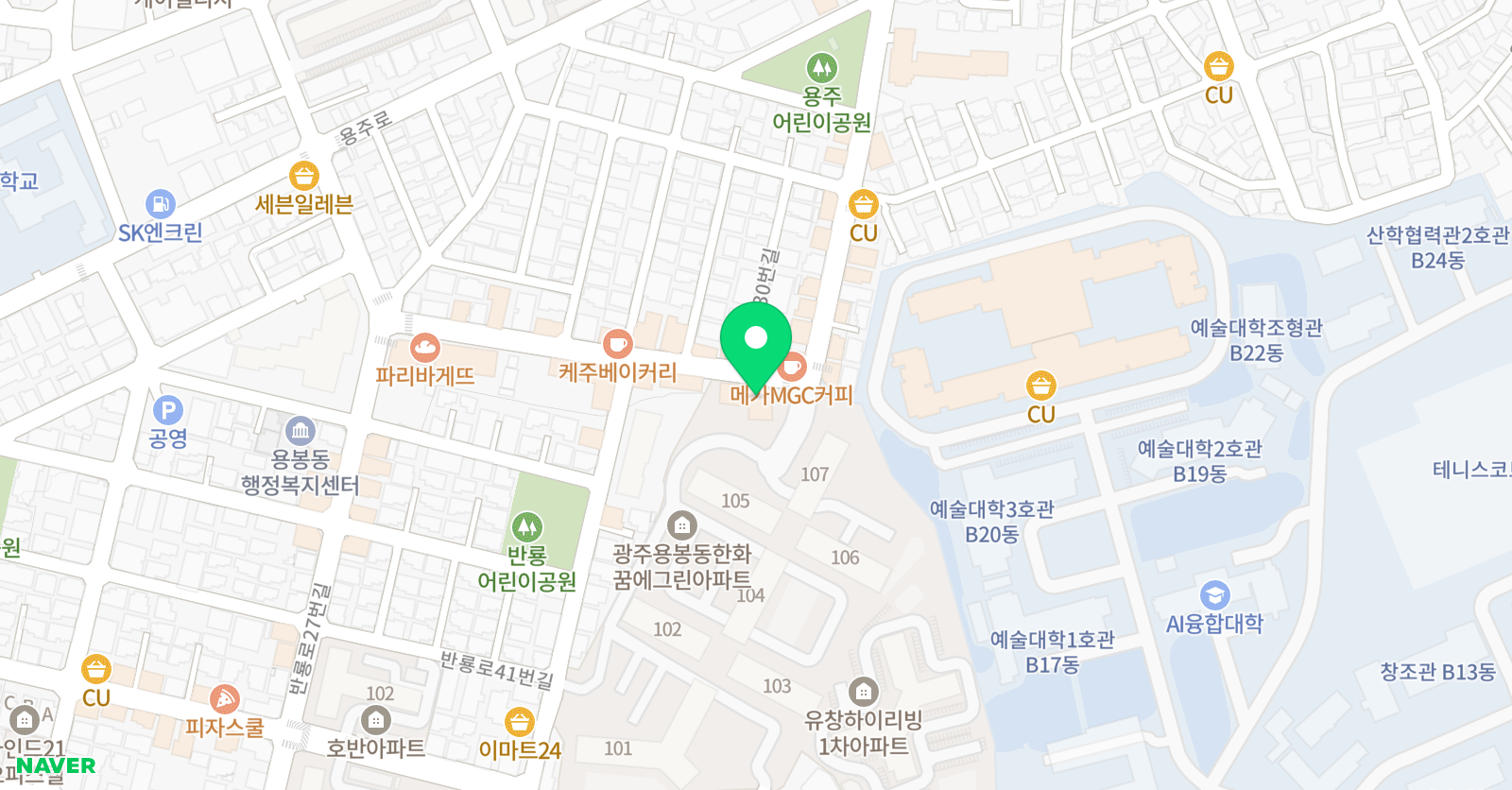 다소니아트미술교습소 위치