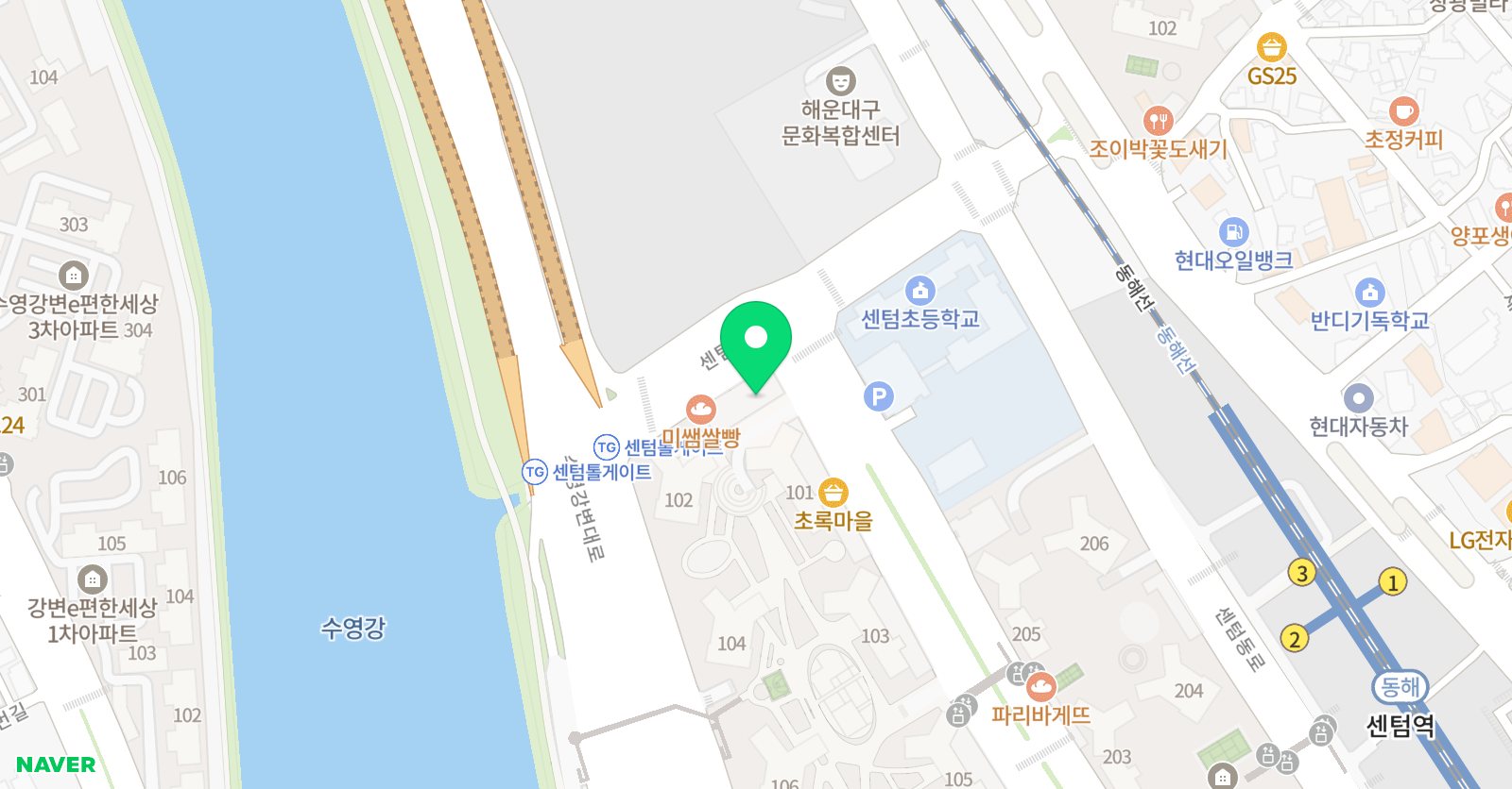 이에스 어학원 위치