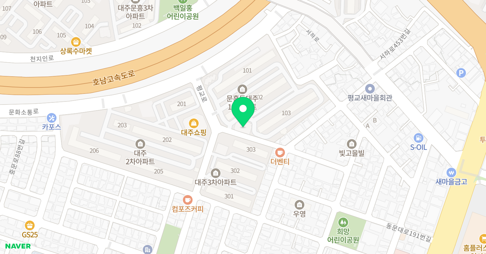 뮤엠영어 뮤엠폴리오 국어논술 우산학원 위치