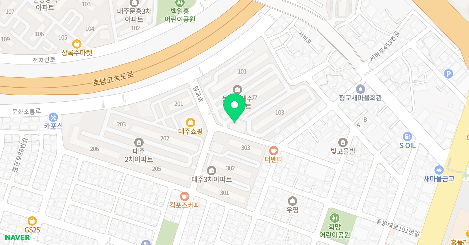 엠 수학전문학원 위치