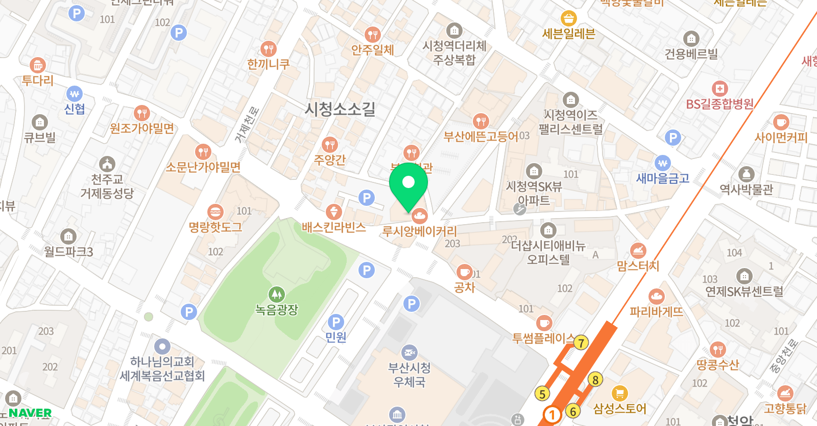 피카 학원 위치