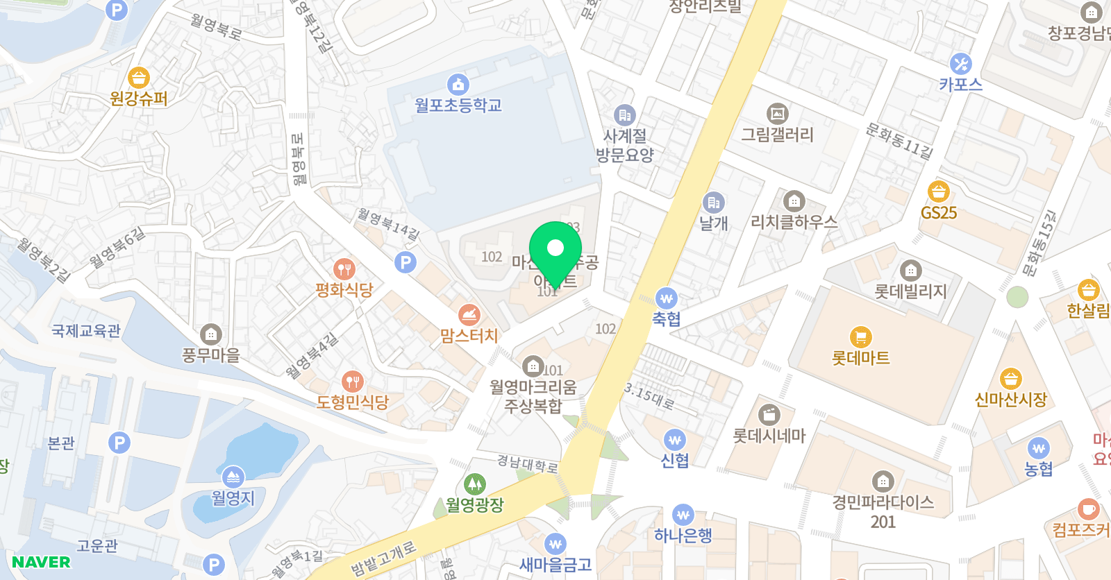 제이앤제이 수학학원 위치