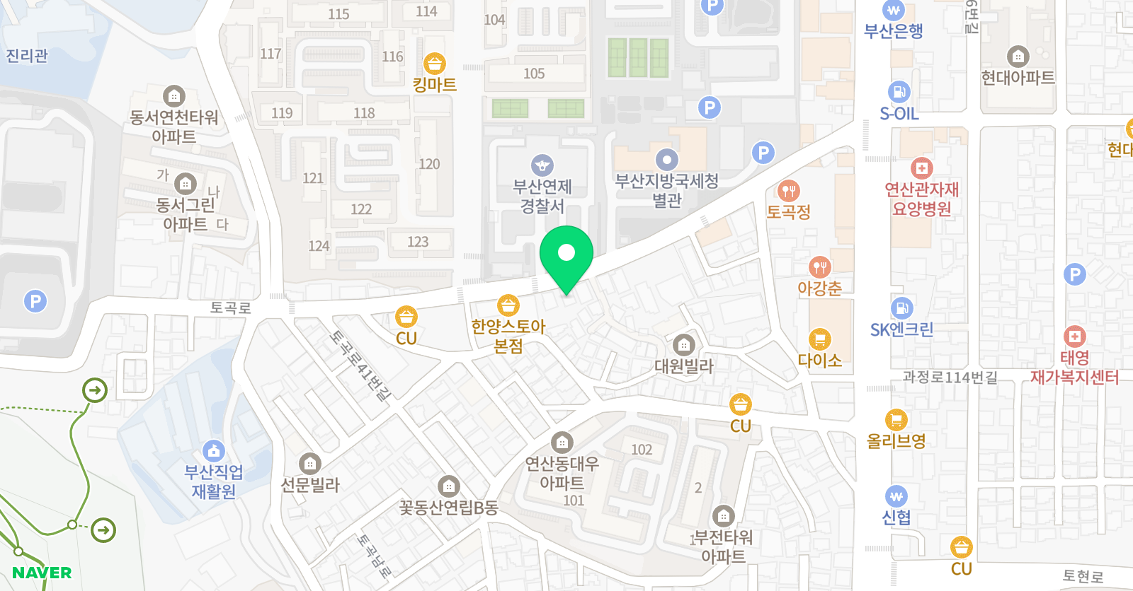 기타앤보이스 실용음악학원 위치