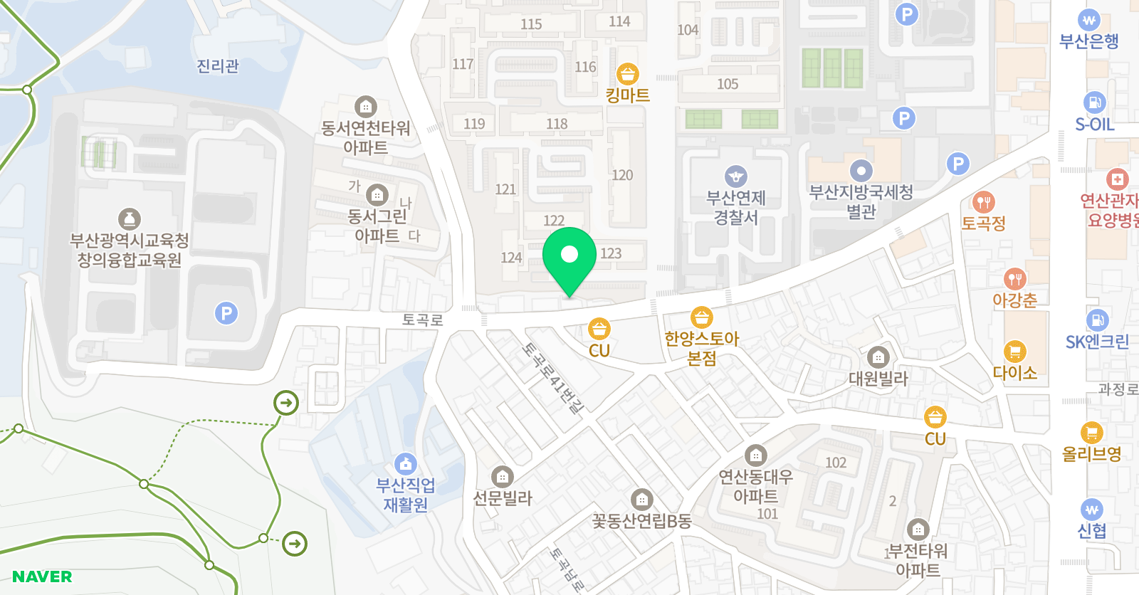 김명주 영어과학학원 위치