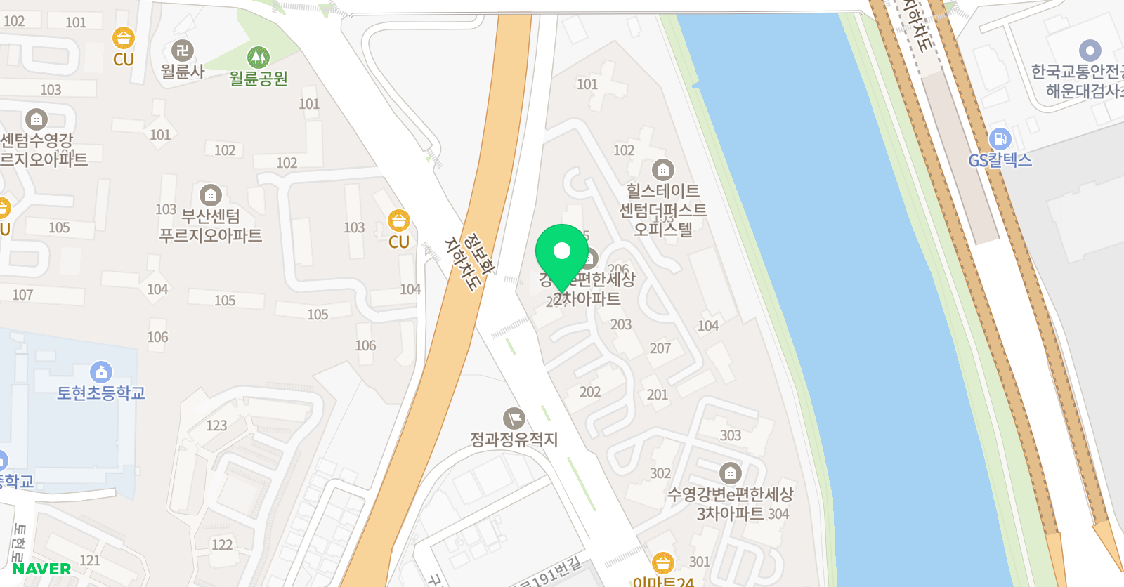 맘편한 융합독서 공부방 위치