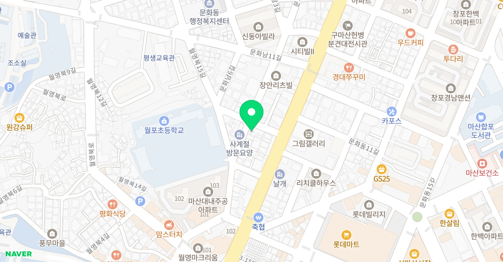 원주율 수학교습소 위치