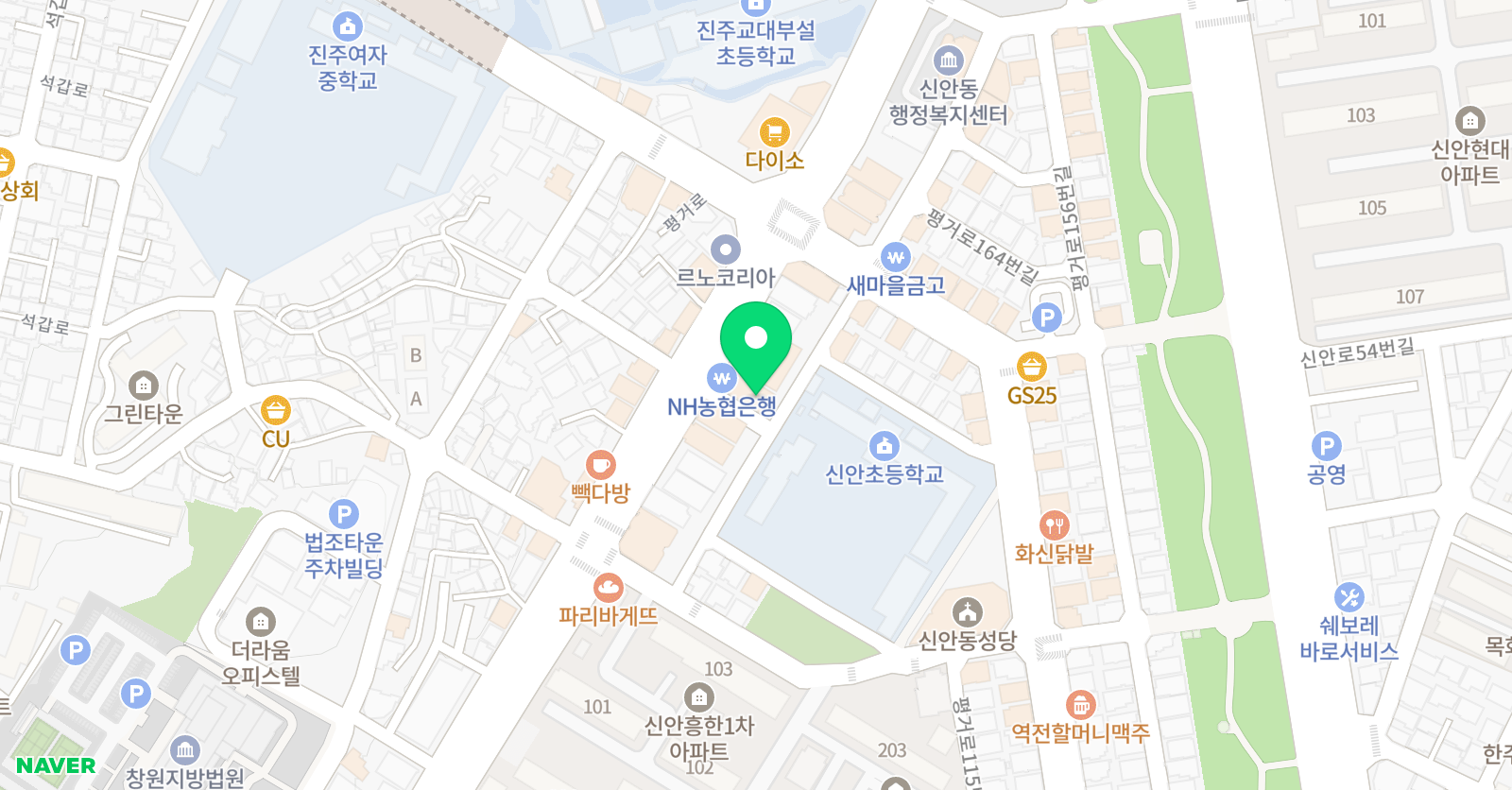 진 영어학원 위치
