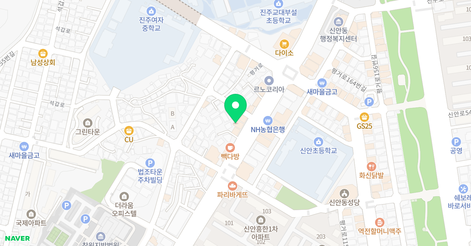 동그라미 미술음악학원 위치